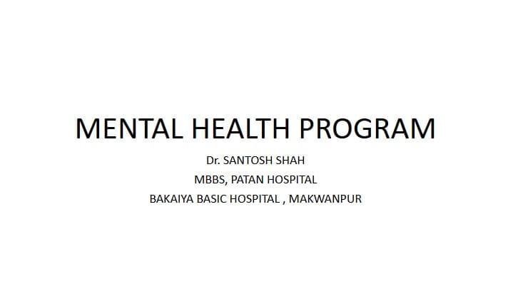 In Episode 1 of the Mental Health Program titled 'Mental Disorder's Symptoms & Cause,' Dr. Santosh Shah discusses the WHO definition of health, explains what mental health truly means, and outlines the core symptom categories—cognitive, emotional, behavioral, physical, and perceptual—highlighting how they can indicate underlying mental disorders.
