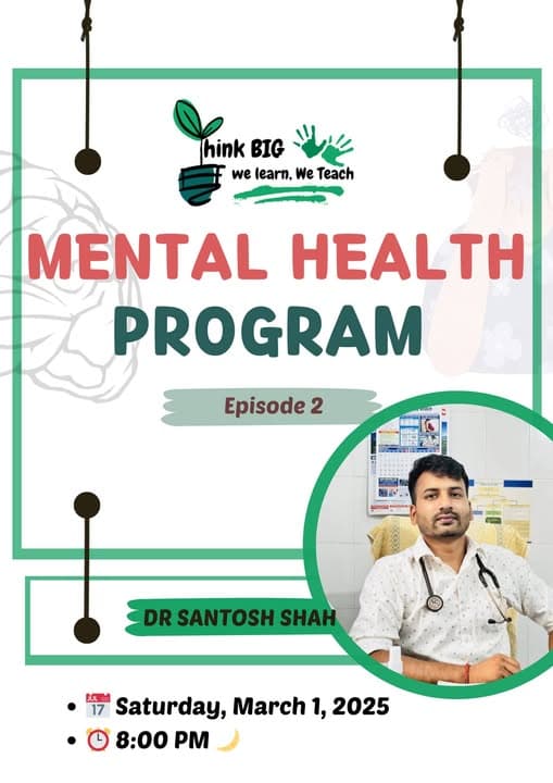 In Episode 2, Dr. Santosh Shah explores the impact of depression and anxiety, detailing their cognitive, emotional, and physical symptoms, as well as the personal, social, and economic burdens including suicide risk, substance use, and reduced quality of life.
